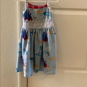 Handmade Disney Frozen dress.